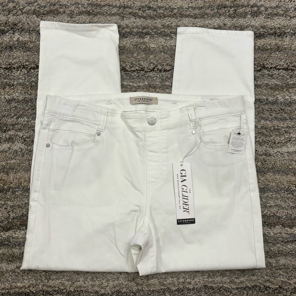 Liverpool Gia Glider Pull-On Slim Jean Sz 16W NWT | Liverpool Slim Straight Leg- - Picture 1 of 16